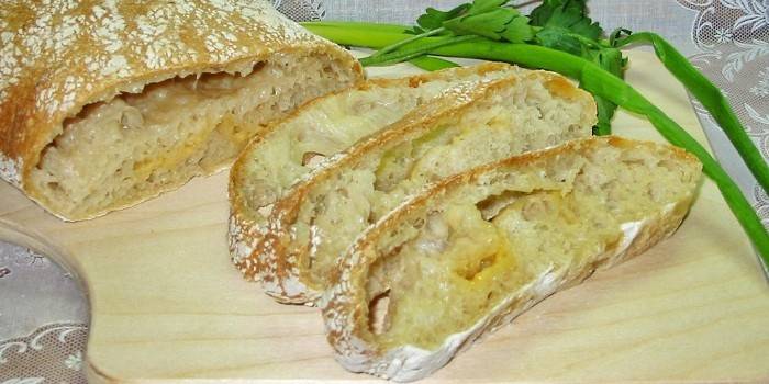 Pão Italiano com Queijo
