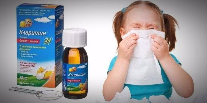 Claritin Sirup a kýchanie Girl