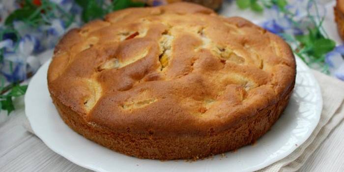 Torta de maçã gelatinosa
