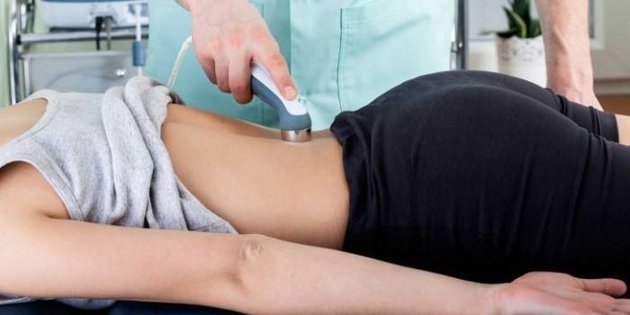 Fisioterapia para la osteocondrosis.