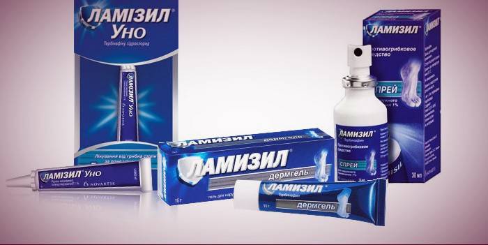 Lamisil kontra grzyb paznokci