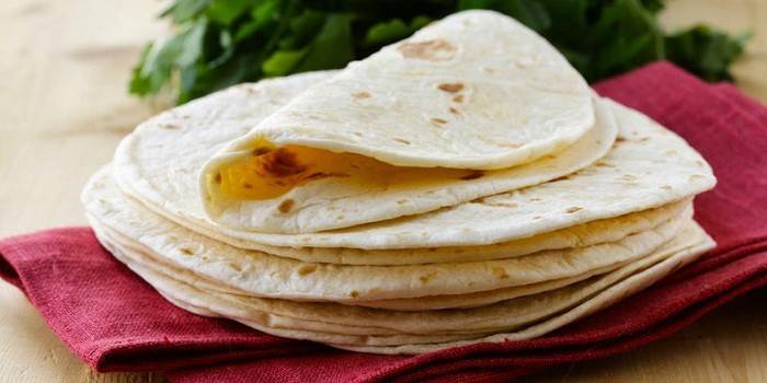 Pšeničná múka tortilla
