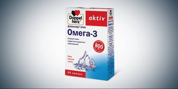 Cápsulas de aceite de pescado Dopel hertz
