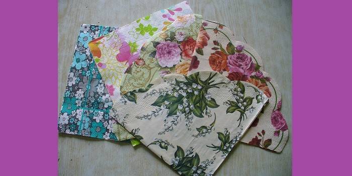 chusteczki do decoupage