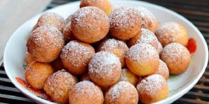 Donuts em pó