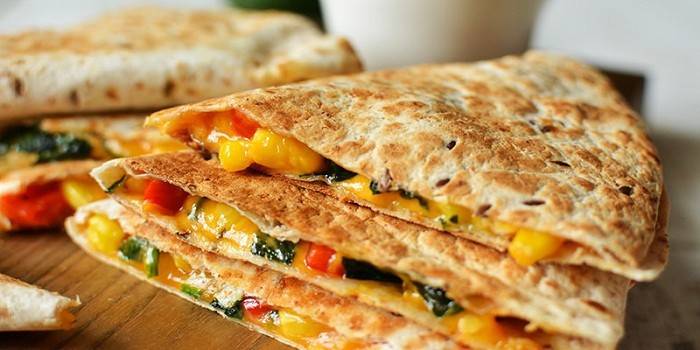 Domáce Quesadilla