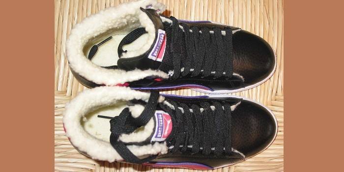 Dámske tenisky Puma Winter s umelou srsťou