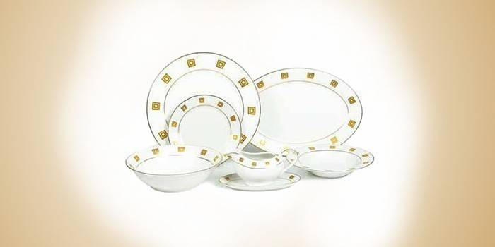 Conjunto de mesa Bekker BK-7024
