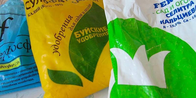 Odżywianie mineralne w opakowaniach