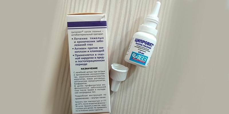 Krople do oczu Tsiprovet