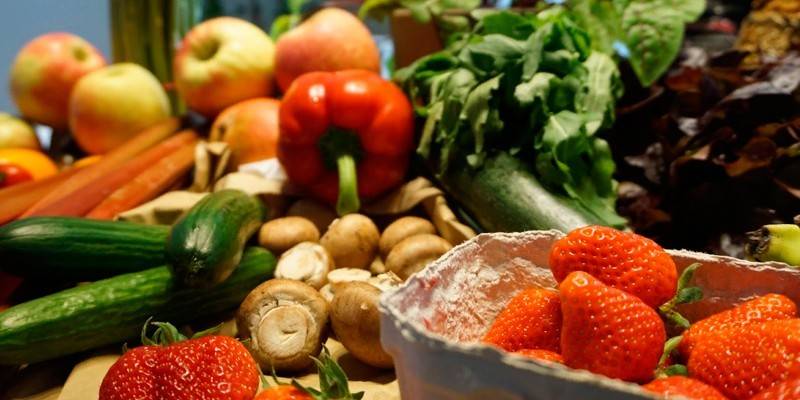 Legumes e frutas
