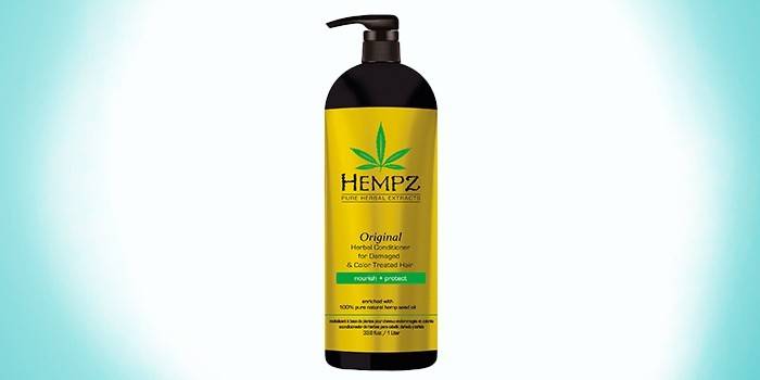 Hempz Daily Hair Care Original para cabelos danificados e tratados com cor