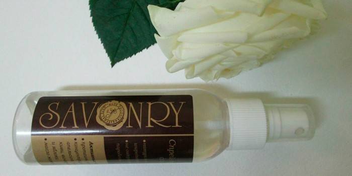 Spray acondicionador para el cabello Savonry