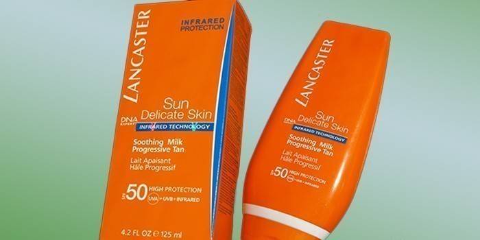Creme protetor Suncream Lancaster, SPF 50+