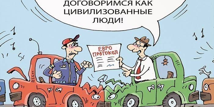 Úhrada poistného plnenia v rámci povinného poistenia zodpovednosti za škodu spôsobenú prevádzkou motorového vozidla v prípade prípravy Euro protokolu