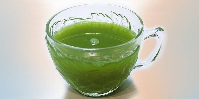 Suco de manjericão