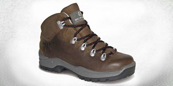 Dziecięce buty trekkingowe Scarpa Terra Kid Brown