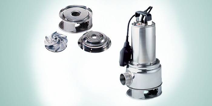 Bomba fecal com retificadora NOCCHI BIOX 200/8 8 AUT