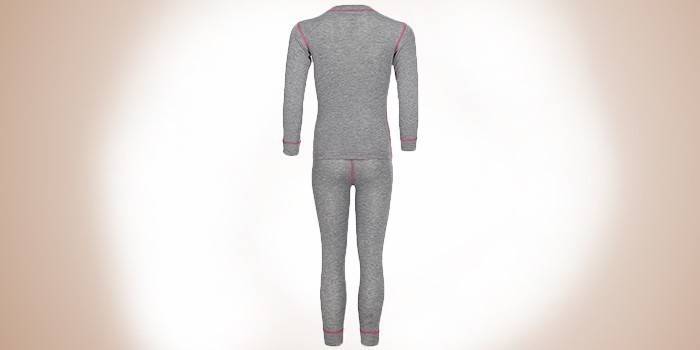 Conjunto de poliéster para meninas OLDOS 001DN
