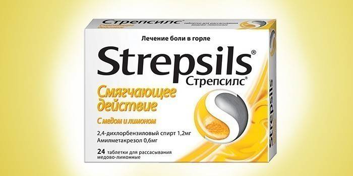 Tabletki do ssania do resorpcji Strepsils