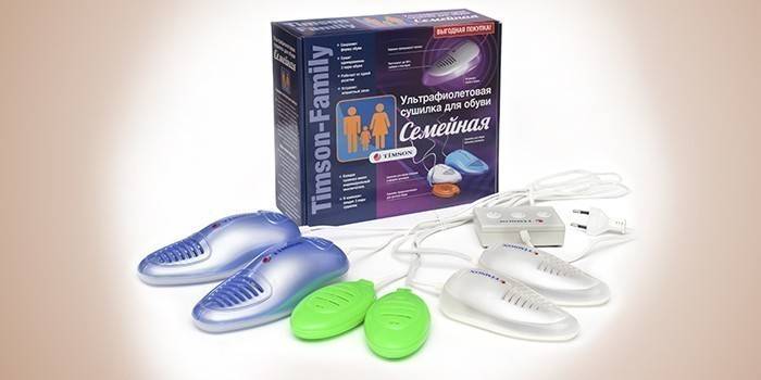 Secador de zapatos UV 3 en 1 Timson / Familia