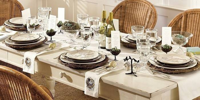 Mesa de la cena