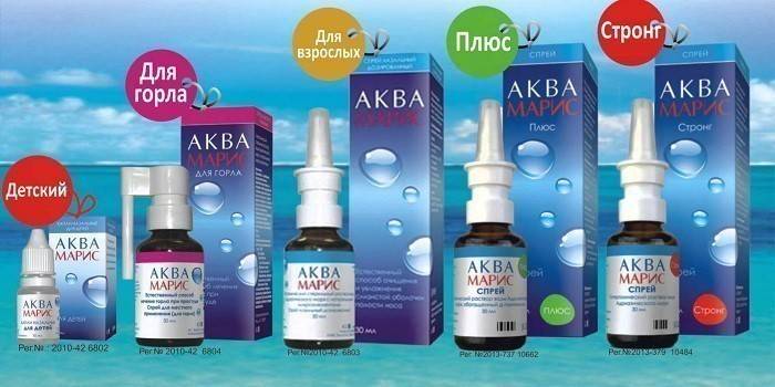 Linha de produtos Aquamaris