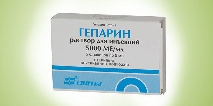 Zastrzyk heparyny