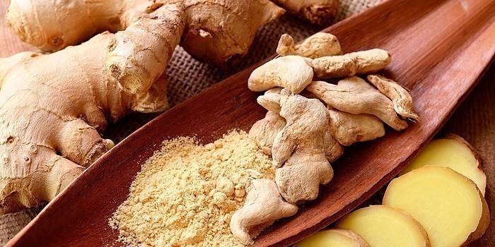 Jengibre para enfermedades fúngicas de la piel