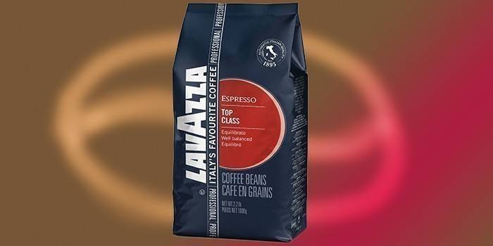 Włoskie ziarna kawy Lavazza Top Class
