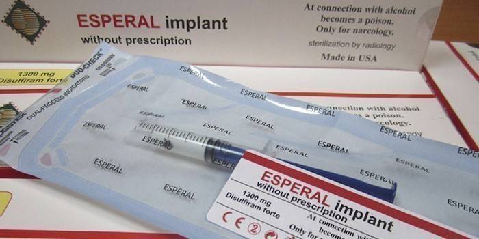 A droga Esperal