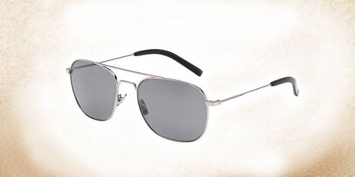 Óculos De Sol De Vidro ClássicosYves Saint Laurent