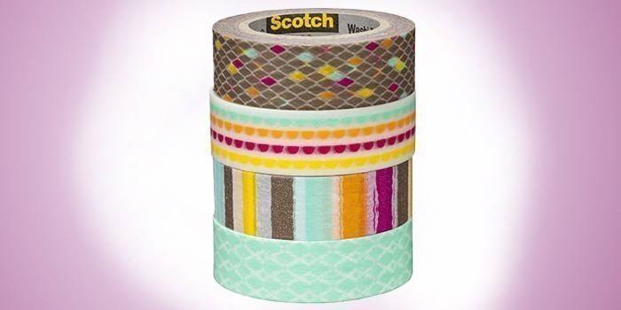 Scotch Washi do zdobienia