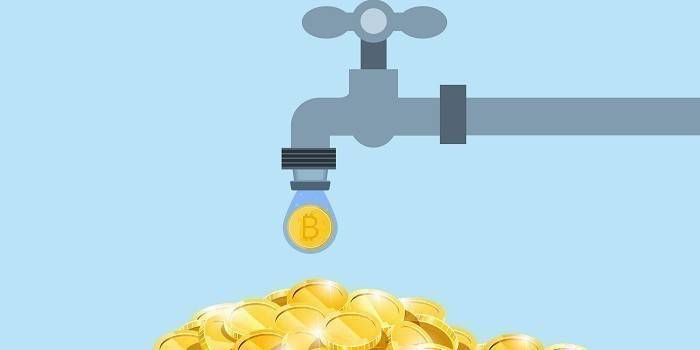 Imagem de torneira Bitcoin
