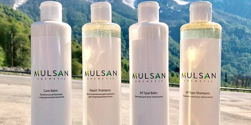 Champú de cuidado profesional cosmético Mulsan