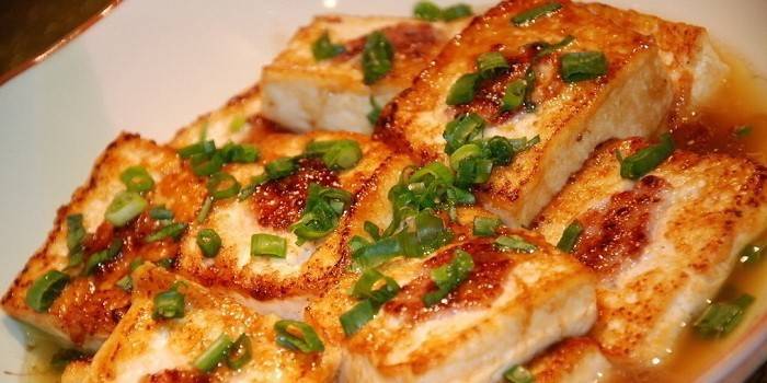 Queso Tofu Frito