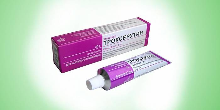 Gél Troxerutin