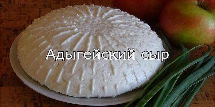 Syr Adyghe na tanieri, jablká a cibule