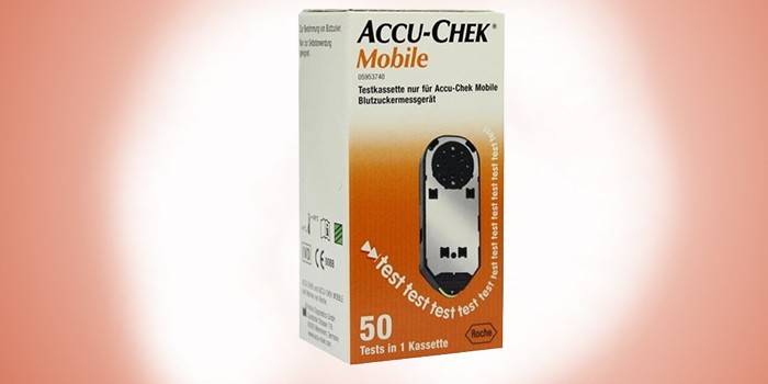 Opakowanie na kasetę z cukrem Accu-Chek Mobile