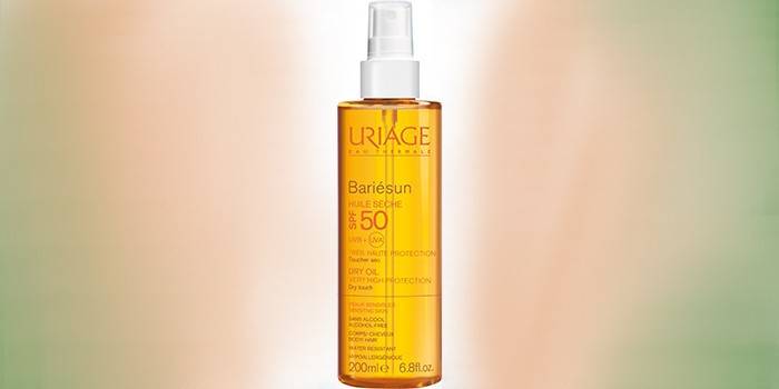 Uriage Bariésun Kit Óleo para Pulverizador Solar para Óleo Seco, SPF 50+