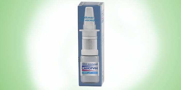 Detské nosné kvapky Sanorin