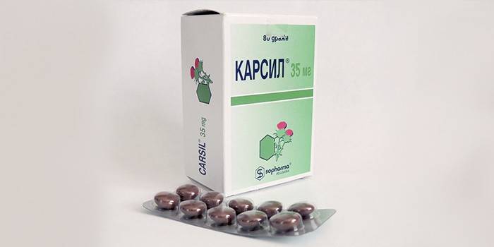 Pastillas Carsil