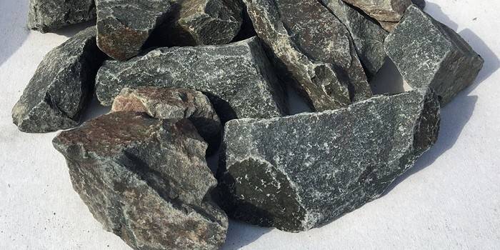 Kamienie Diabaza Gabbro