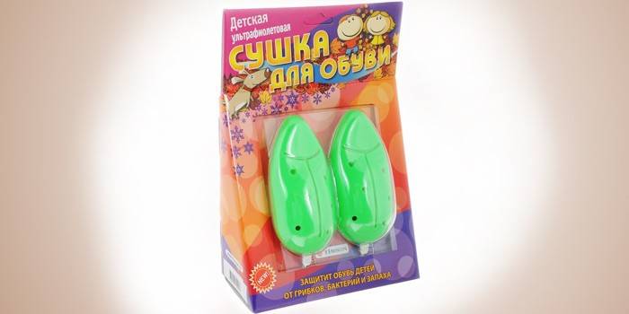 Secador de zapatos ultravioleta para niños Timson