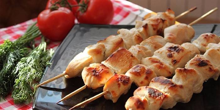 Pinchos ou kebabs espanhóis