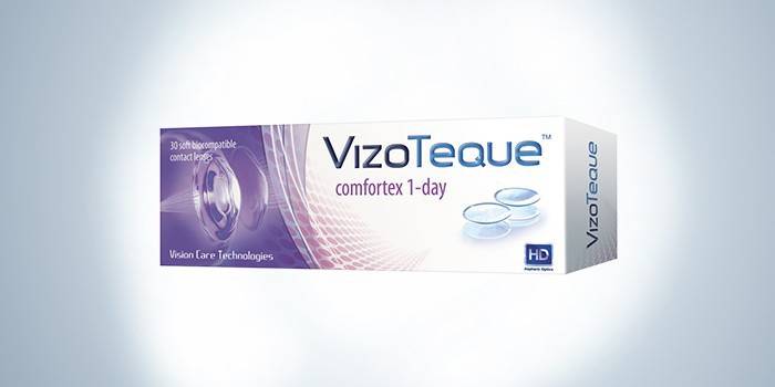 Lentes de contato de um dia MPG & E VizoTeque Comfortex 1 dia