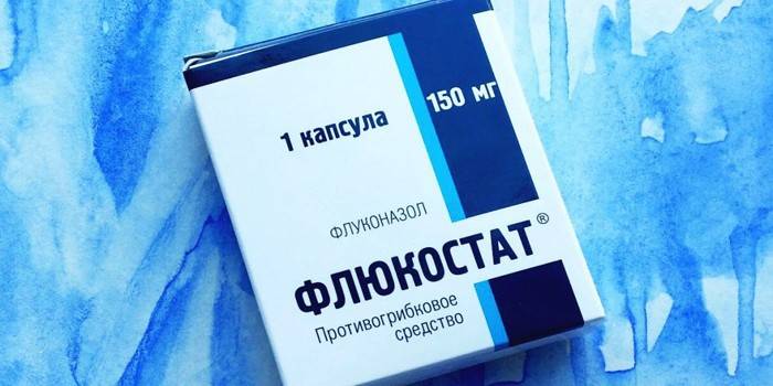 Flukostat w opakowaniu