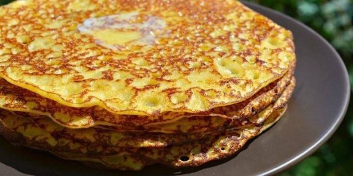 Tortitas de harina de maíz fritas
