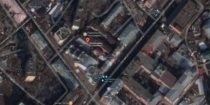 Bankomaty Tatfondbank na mape Moskvy
