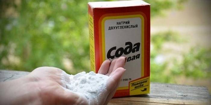 Soda z grzyba do paznokci